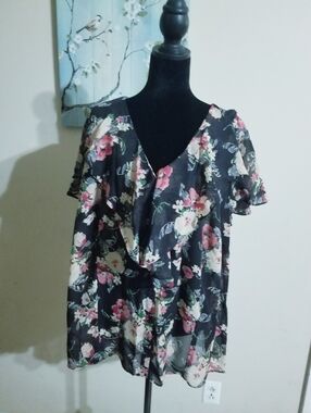 Womens plus blouse